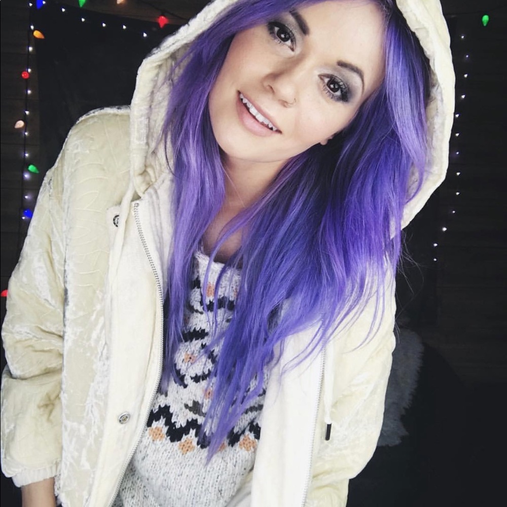 Urban Outfitters Velvet Hoodie Jacket